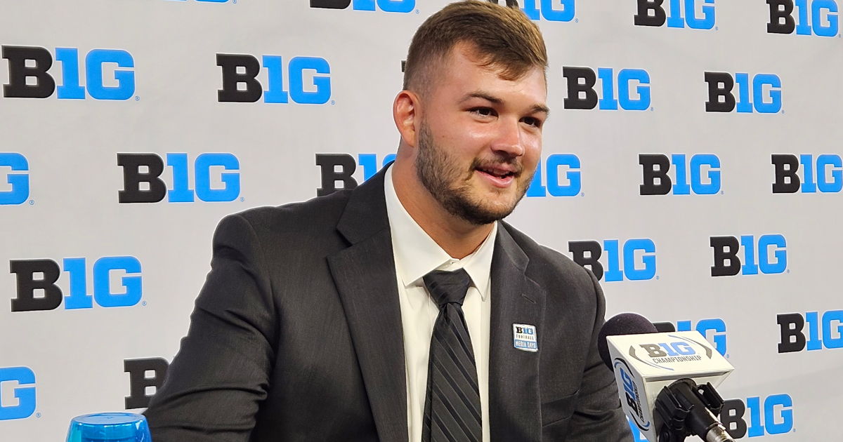 Luke Lachey feeling good about changes to Iowa's offense