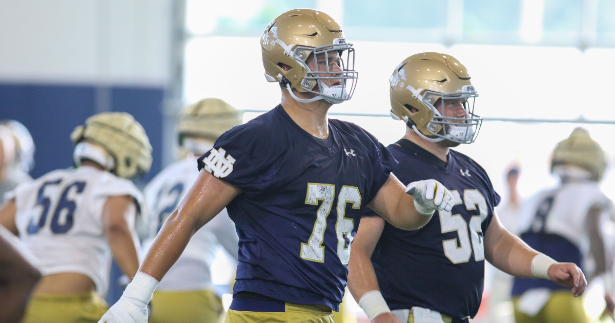 Observations from Notre Dame football fall camp practice No. 2 Offense