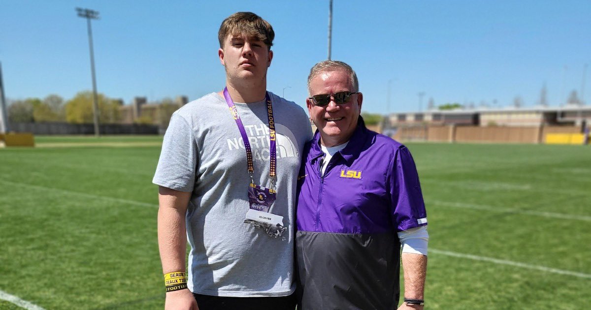 2024 OL Joseph Cryer commits to LSU On3
