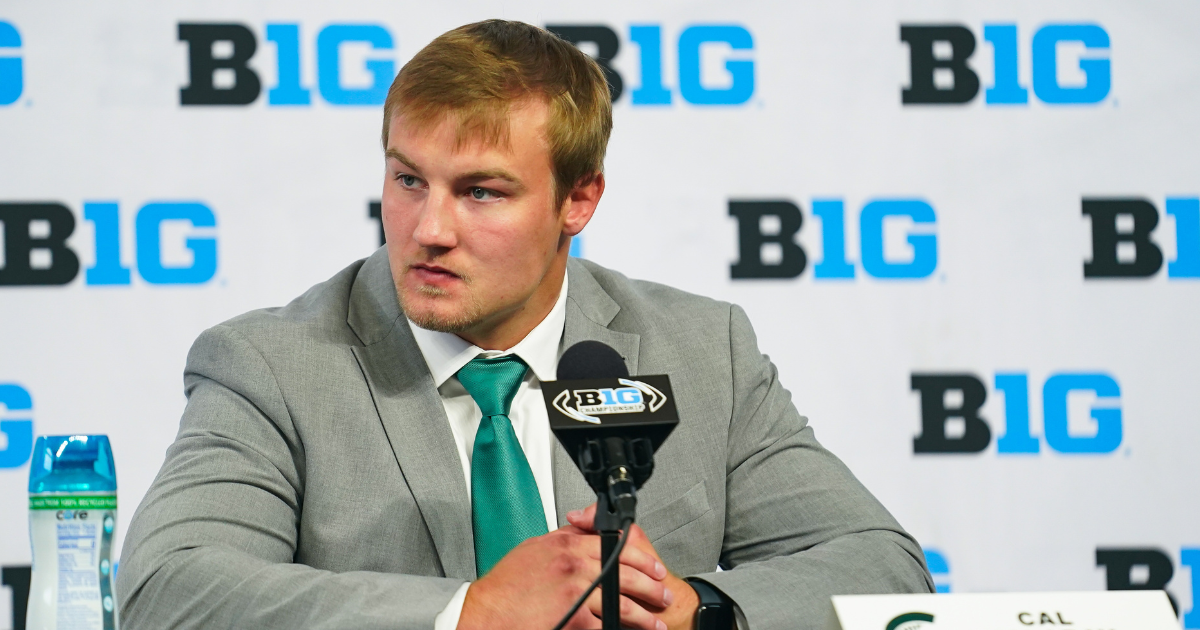 Michigan State LB Cal Haladay talks added weight, desire to play ‘tough’ brand of football this season