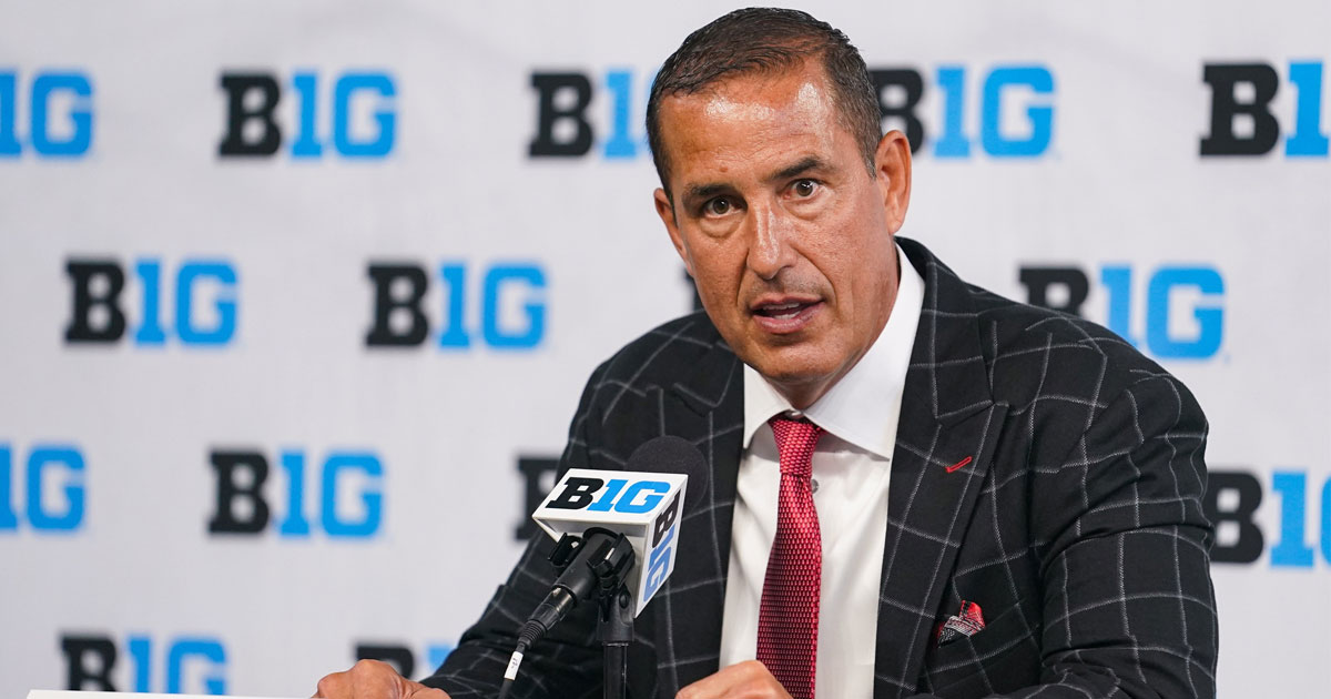 Luke Fickell jokes about Braelon Allen playing some defense for Wisconsin