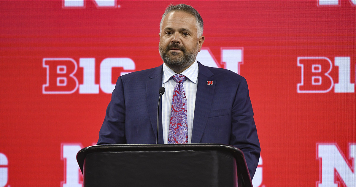 Matt Rhule explains moving Nebraska players into dorms for camp