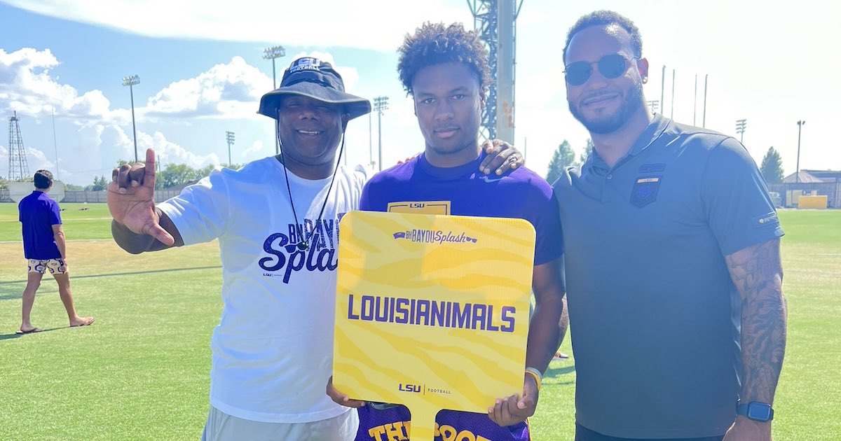 Recruits React To LSU's Bayou Splash - On3