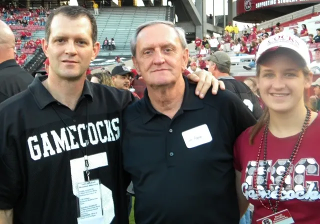 Eric Poole: “Honored to be there at South Carolina…”