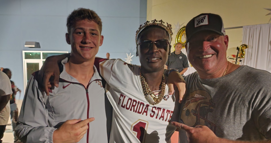 ‘Worth The Trip’ … FSU QB commit Luke Kromenhoek loves being there for Lester ceremony