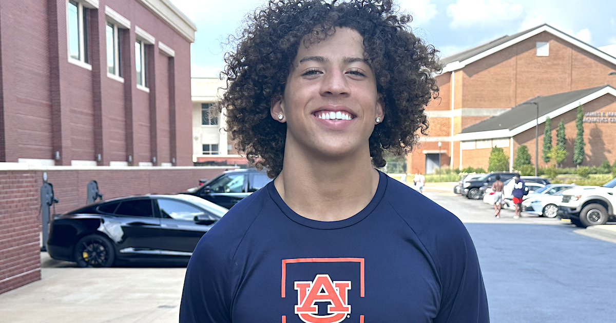 After Big Cat visit, Auburn a major threat to flip 2025 UGA 4-star commit Jadon Perlotte