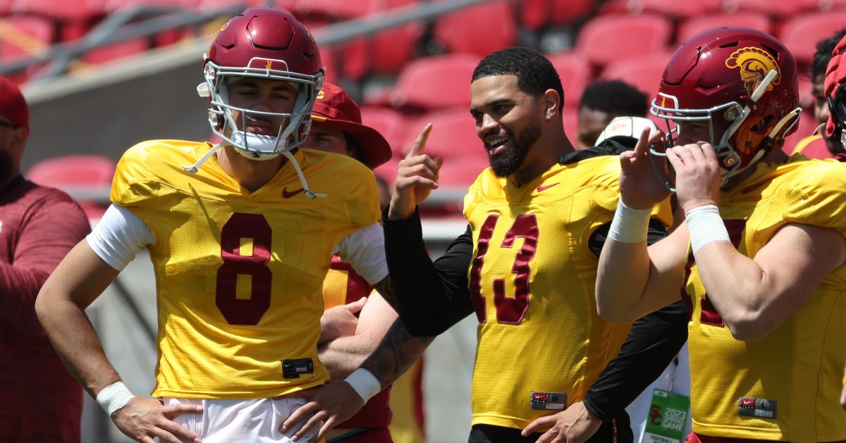 Miller Moss Says Caleb Williams Is 'in Complete Command' Of USC's ...