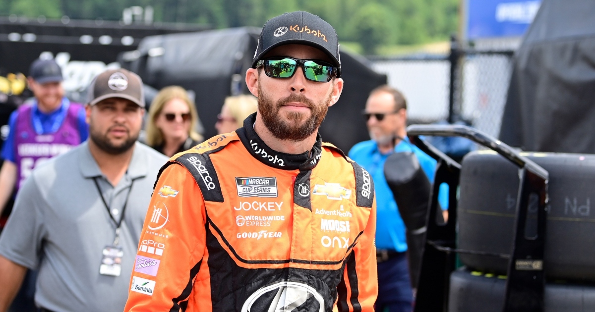 Ross Chastain explains how to defend move made by Denny Hamlin on Kyle Larson