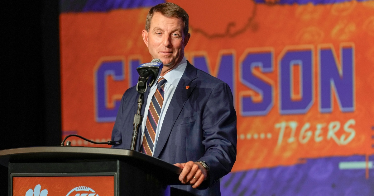 Dabo Swinney defends Clemson’s national relevancy as Tigers aim to return to College Football Playoff