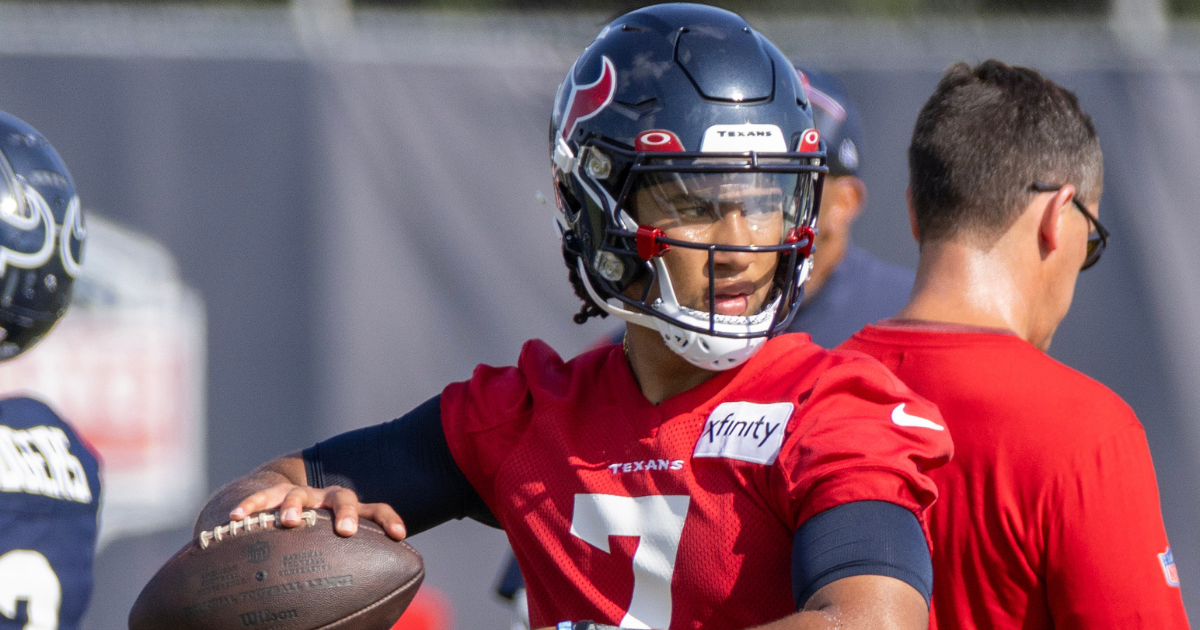 QB C.J. Stroud is excited to be a Texan, and explained how his