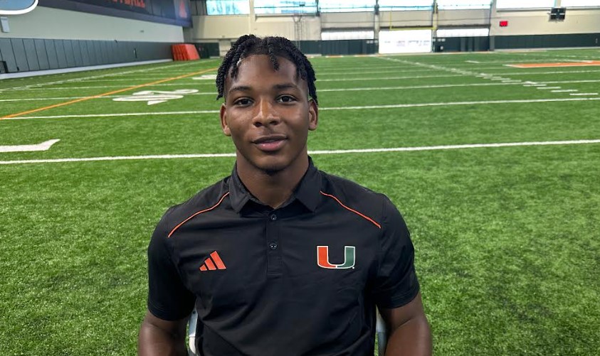Miami Hurricanes RB Ajay Allen looking to emerge as a running / receiving back with power element