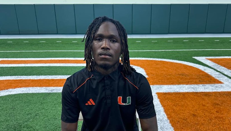 Miami Hurricanes freshman RB Christopher Johnson has put on 11 pounds, wants to be record-breaker