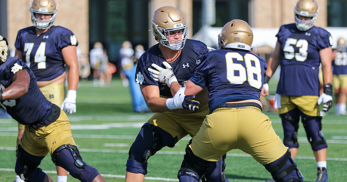 How focusing on the details helps Notre Dame OT Joe Alt get better