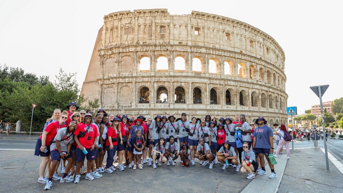 LOOK: Ole Miss women’s basketball hits Rome in first leg of week-plus-long Italy tour