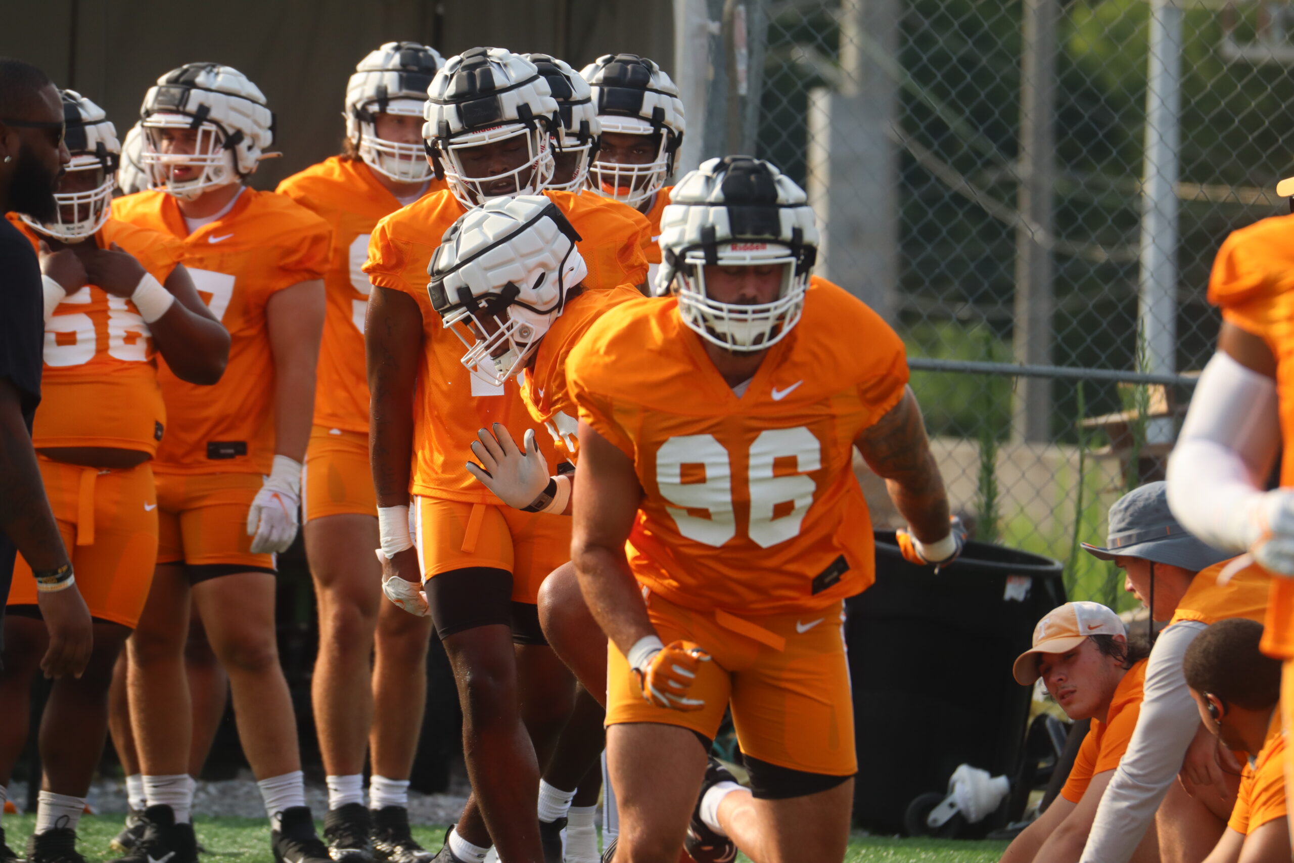 Tennessee newcomers discuss first practice