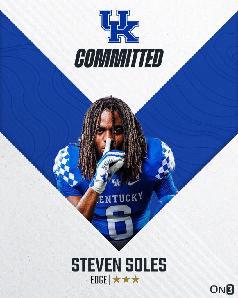 Steven Soles commits to Kentucky
