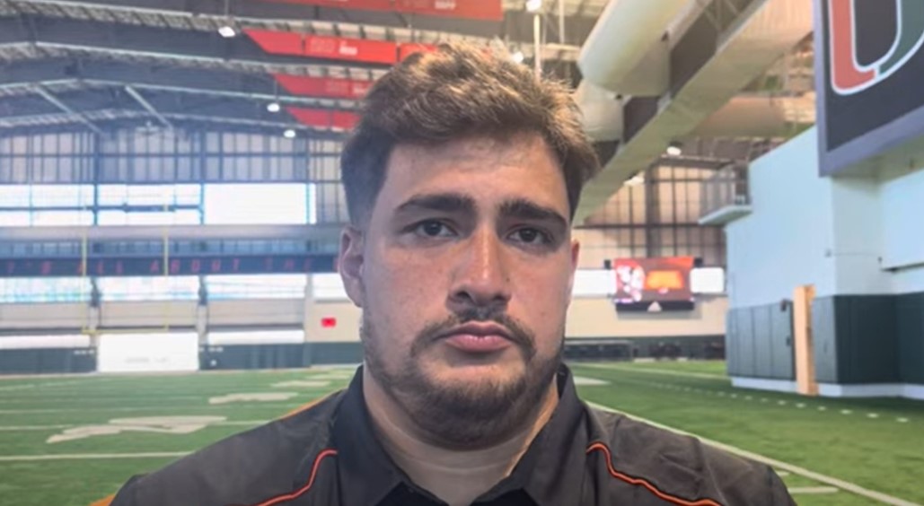 CaneSport’s Inside The Lines: Up close with Miami Hurricanes OL Luis Cristobal, Jr.