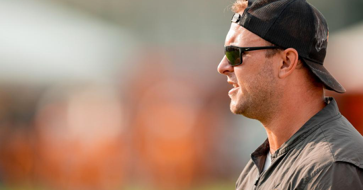 Tight Ends coach Alec Abeln details his first fall camp as full staff member