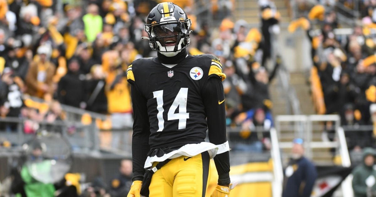 George Pickens' 1-handed catch over Joey Porter Jr. at Steelers