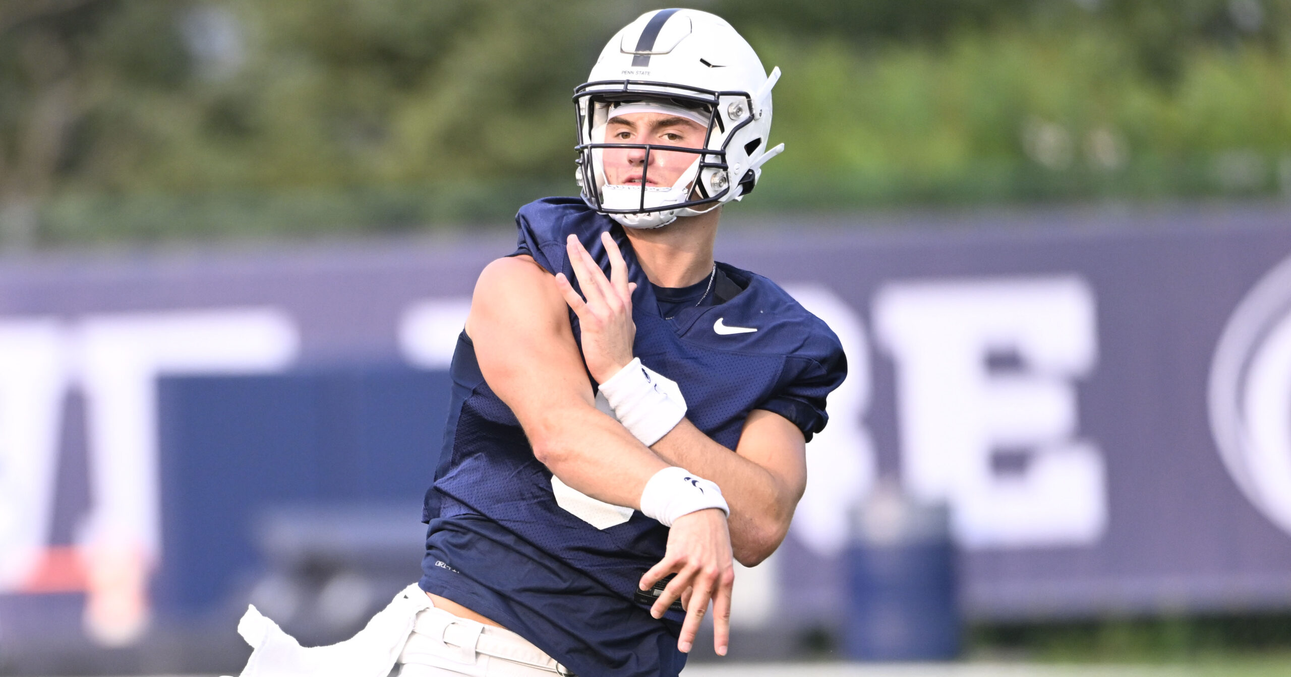 Penn State quarterback Beau Pribula