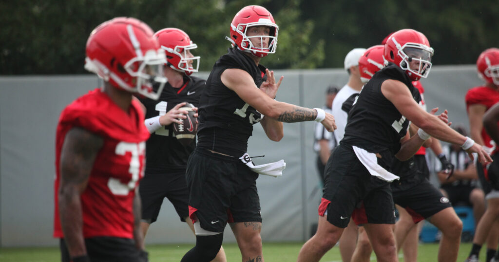 Georgia football QB competition: Brock Vandagriff, Gunner Stockton