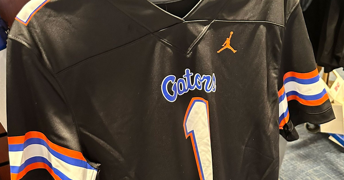 Florida Gators black uniforms revealed, by Gators Uniform Tracker, Aug,  2023