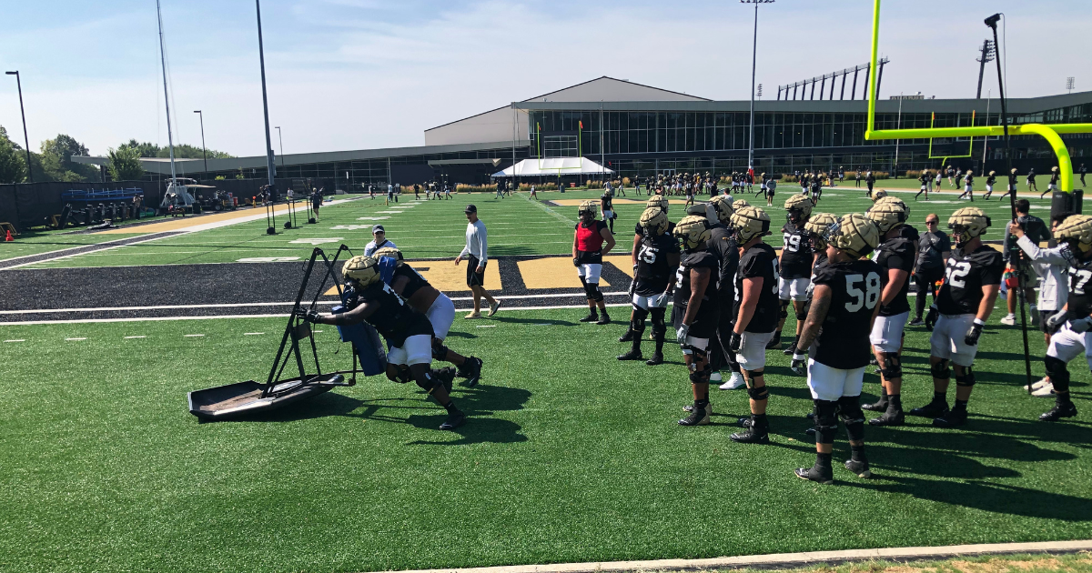 Deep Dive: Purdue camp practice No. 2