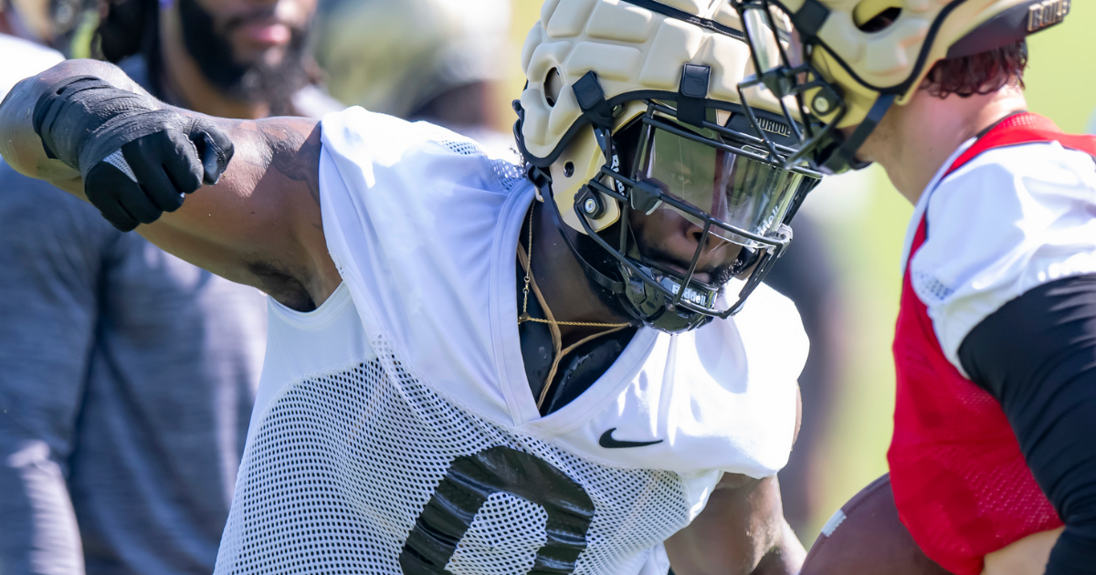 Photo gallery: Purdue training camp practice No. 2