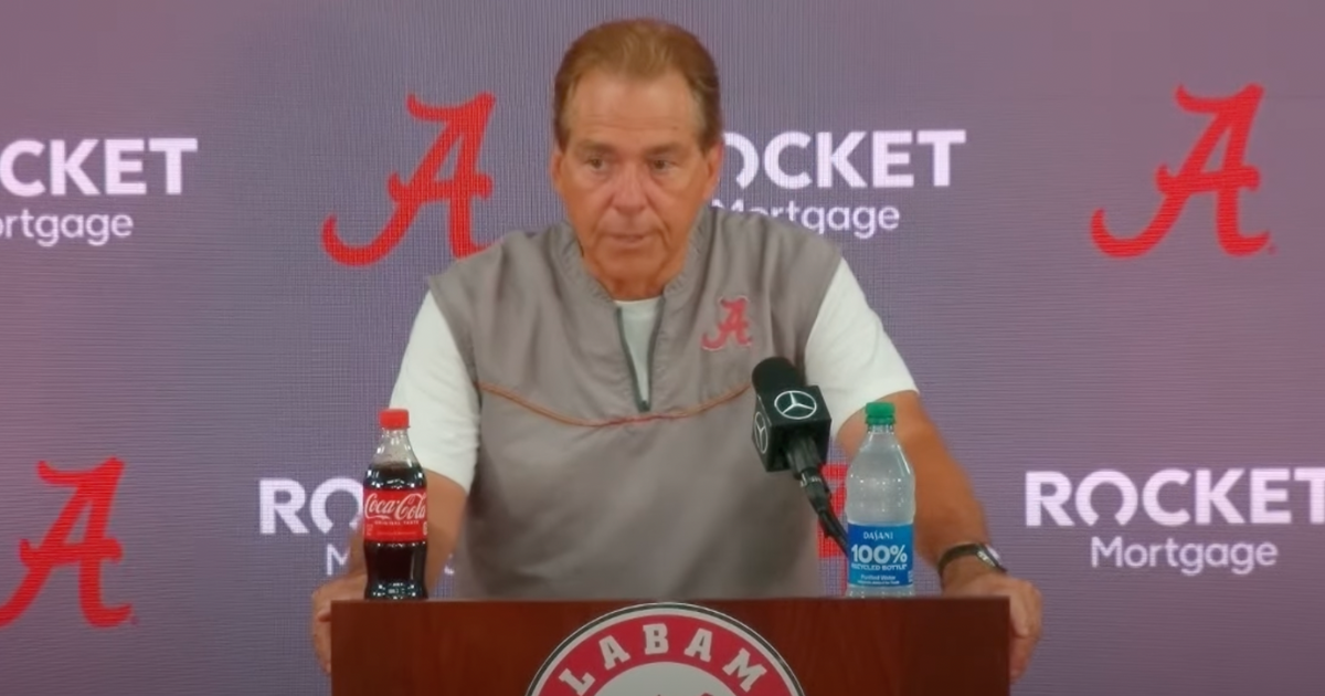 Everything Nick Saban said after Alabama’s first preseason practice