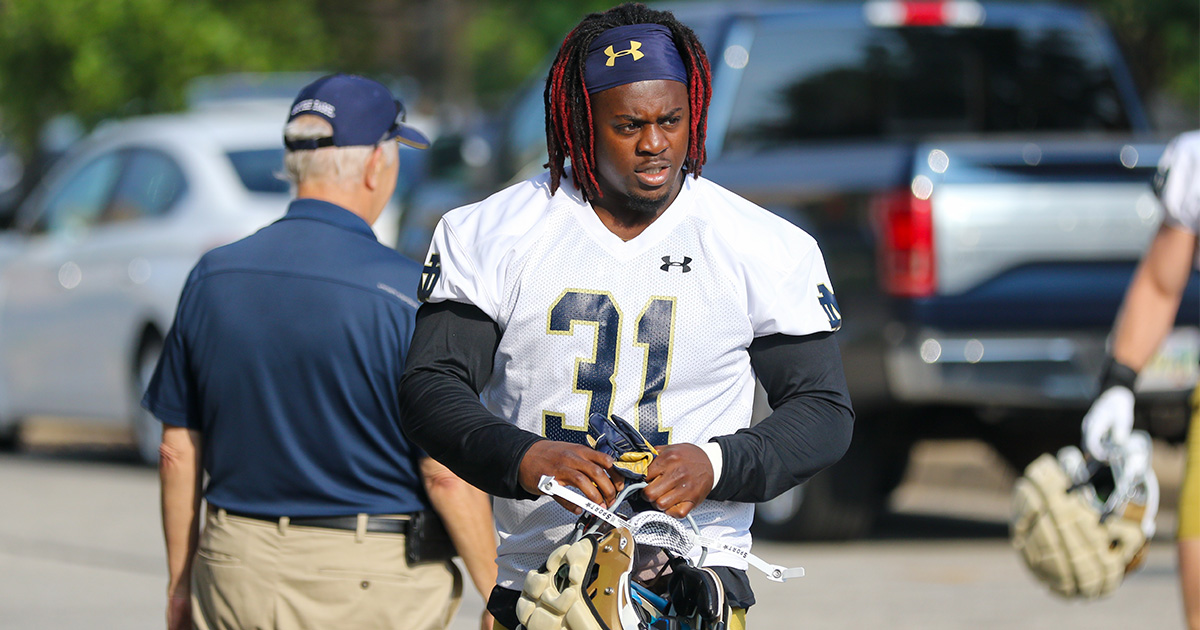 Notre Dame defensive end Nana Osafo-Mensah to enter transfer portal