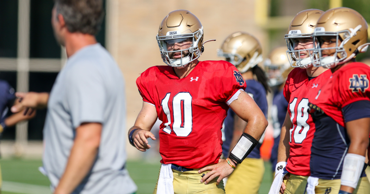 Sam Hartman trying to ‘soak in’ Notre Dame experience