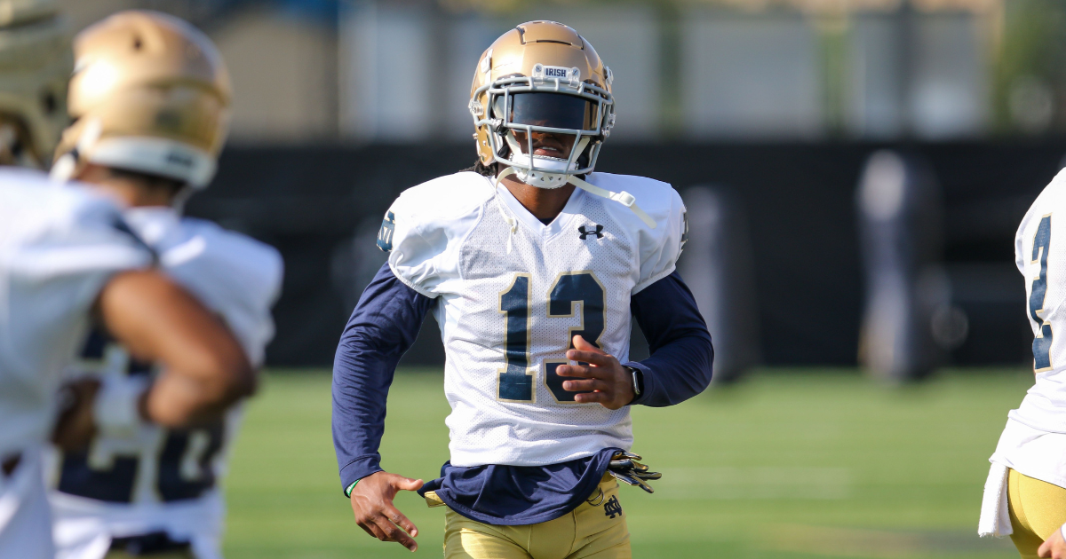 One-on-one breakdown from Notre Dame football fall camp practice No. 9