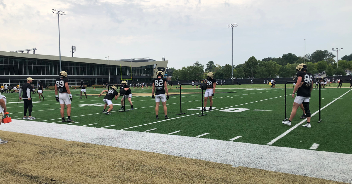 Deep Dive: Purdue camp practice No. 4