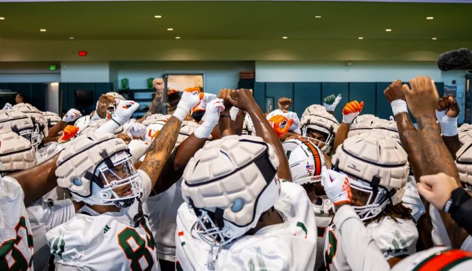 A.P. Poll is out, and Miami Hurricanes are nowhere to be found with six opponents on the list