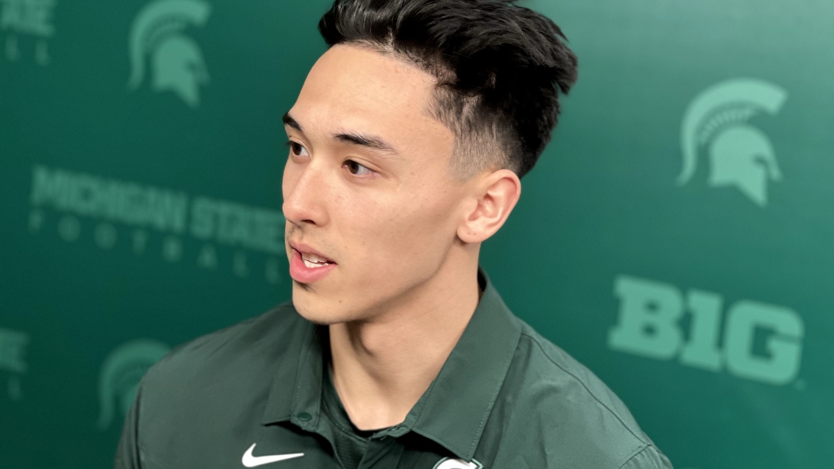 Michigan State’s Noah Kim believes bonding visit from WR teammates could pay dividends