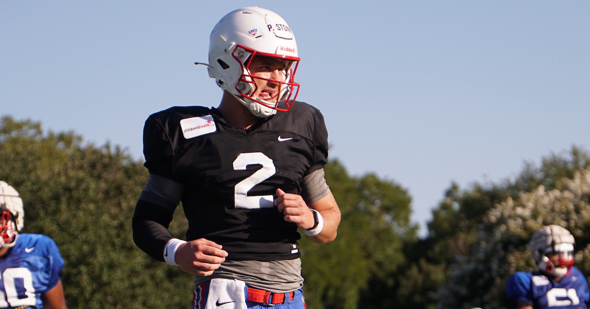 WATCH: Preston Stone ready to take over as SMU QB