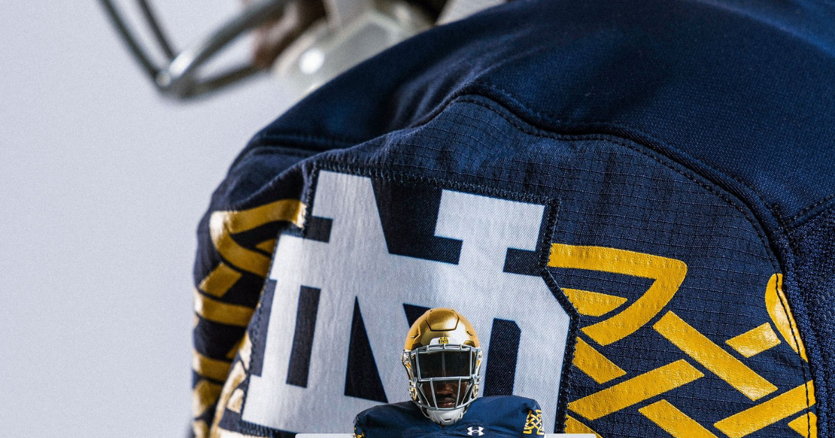 Jordan University of Michigan Football Navy Custom Game Jersey