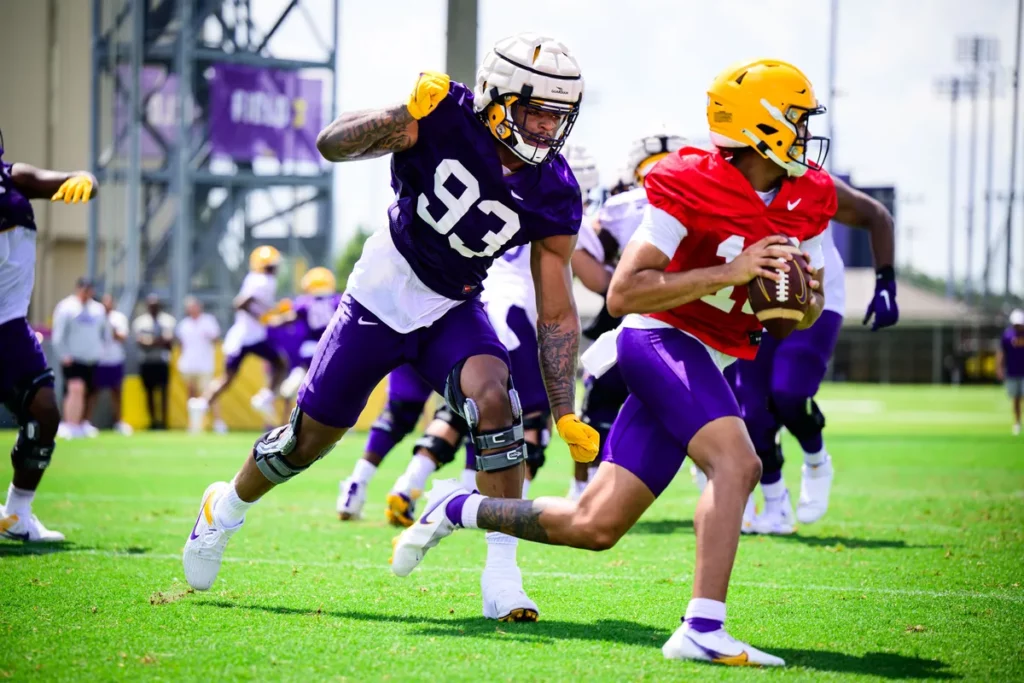 LSU Football  First Spring Practice STORYLINES 