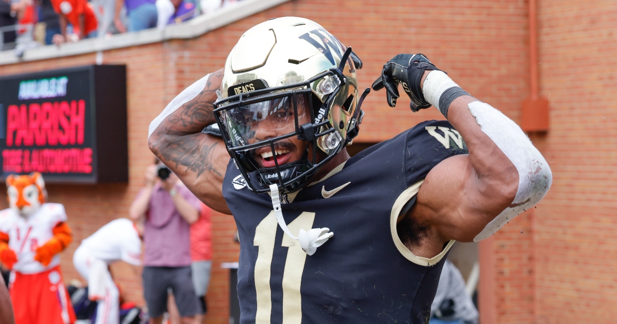 Wake Forest transfer wide receiver Donavon Greene commits to Virginia Tech  - On3