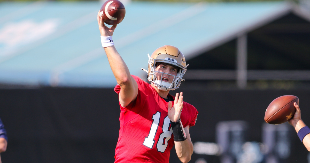 Why quarterback Steve Angeli is ready to start for Notre Dame right now