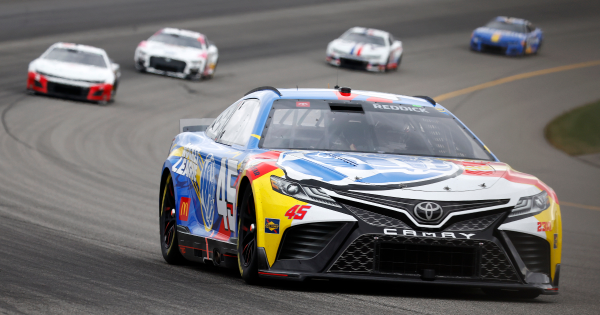 Tyler Reddick goes off on his crew after failed pit stop at Michigan