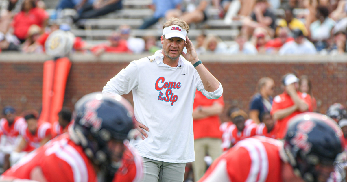 Report: Lane Kiffin names Jaxson Dart Ole Miss starting QB