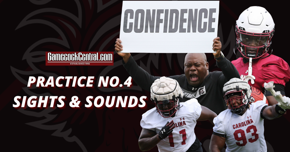 Sights & Sounds: South Carolina football practice No.4