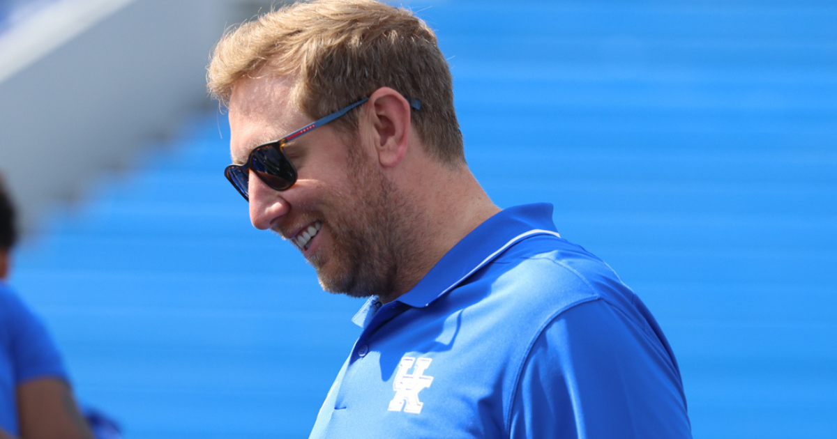 KSR Today Liam Coen Offense Day - Ksr Today Kentucky Fall Camp Liam Coen Offense 