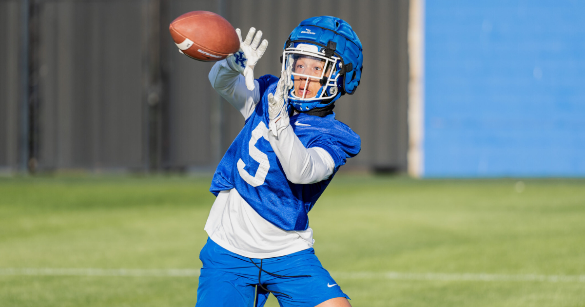 Vince Marrow Compares Freshman WR Anthony Brown to Wildcat Great