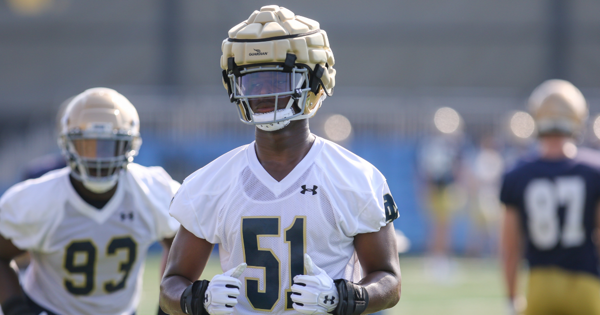 Notre Dame football freshmen report: How the first-years performed during practice No. 12