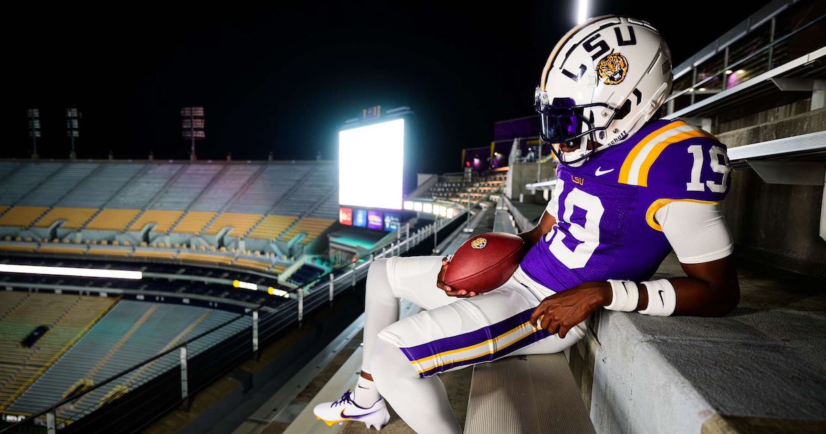 Five Star Plus+ QB Bryce Underwood Ready To See Tiger Stadium