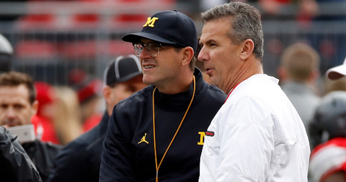 Urban Meyer impressed over Jim Harbaugh, Michigan turnaround