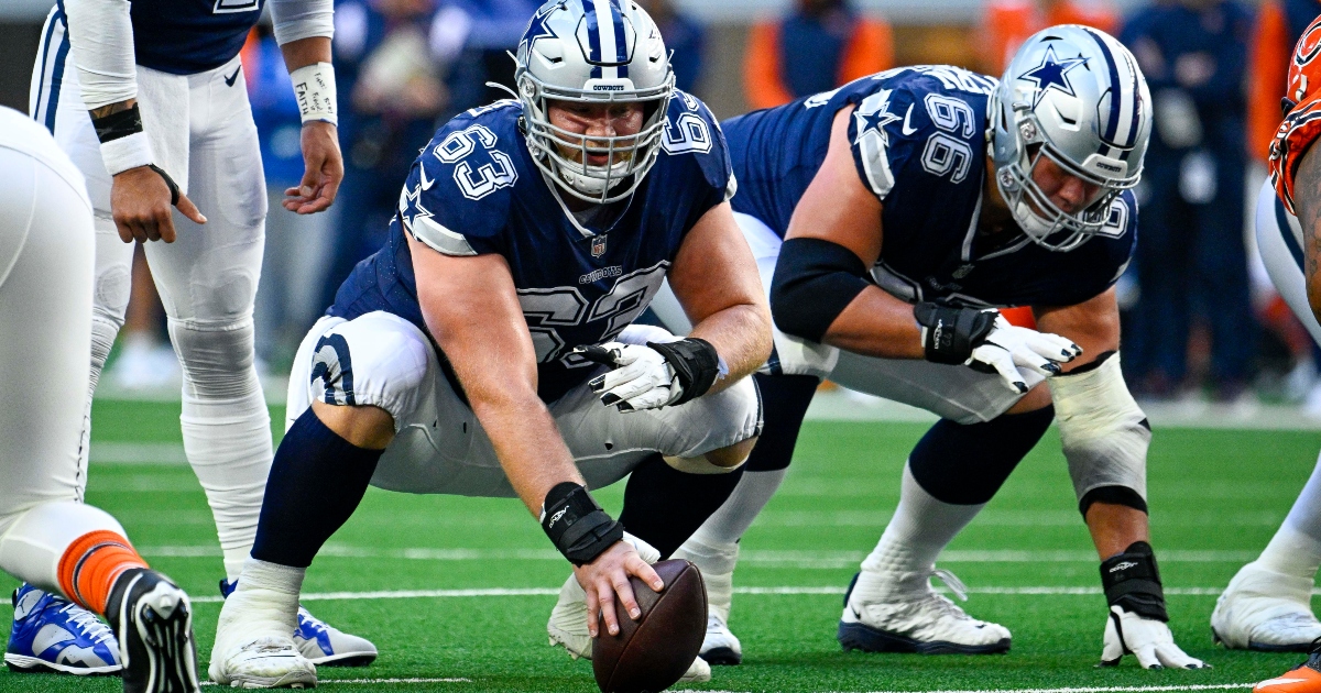 Dallas Cowboys center Tyler Biadasz likely 'out' for Week 18