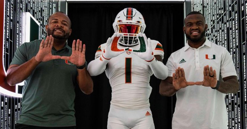 Miami setting sights on 2025 top-50 running back from Hurricane pipeline school